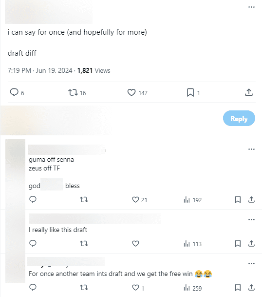 T1 fans also admit the picks and bans have improved significantly