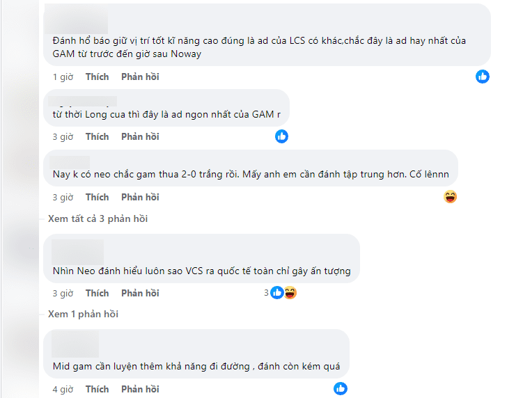 Fans believe that Neo represents what VCS still lacks compared to international standards: skill and mentality