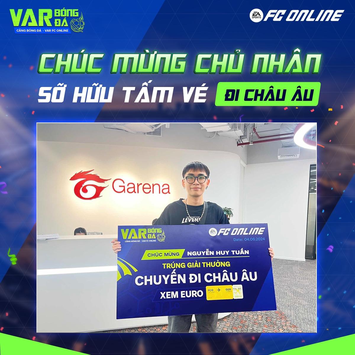 The lucky player who won the highest prize at VAR Football Season 1