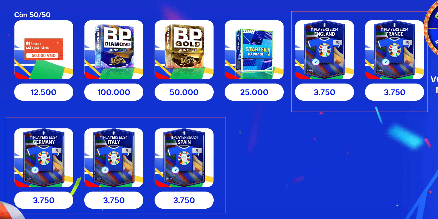 With only 3,750 points, players can have a desired squad
