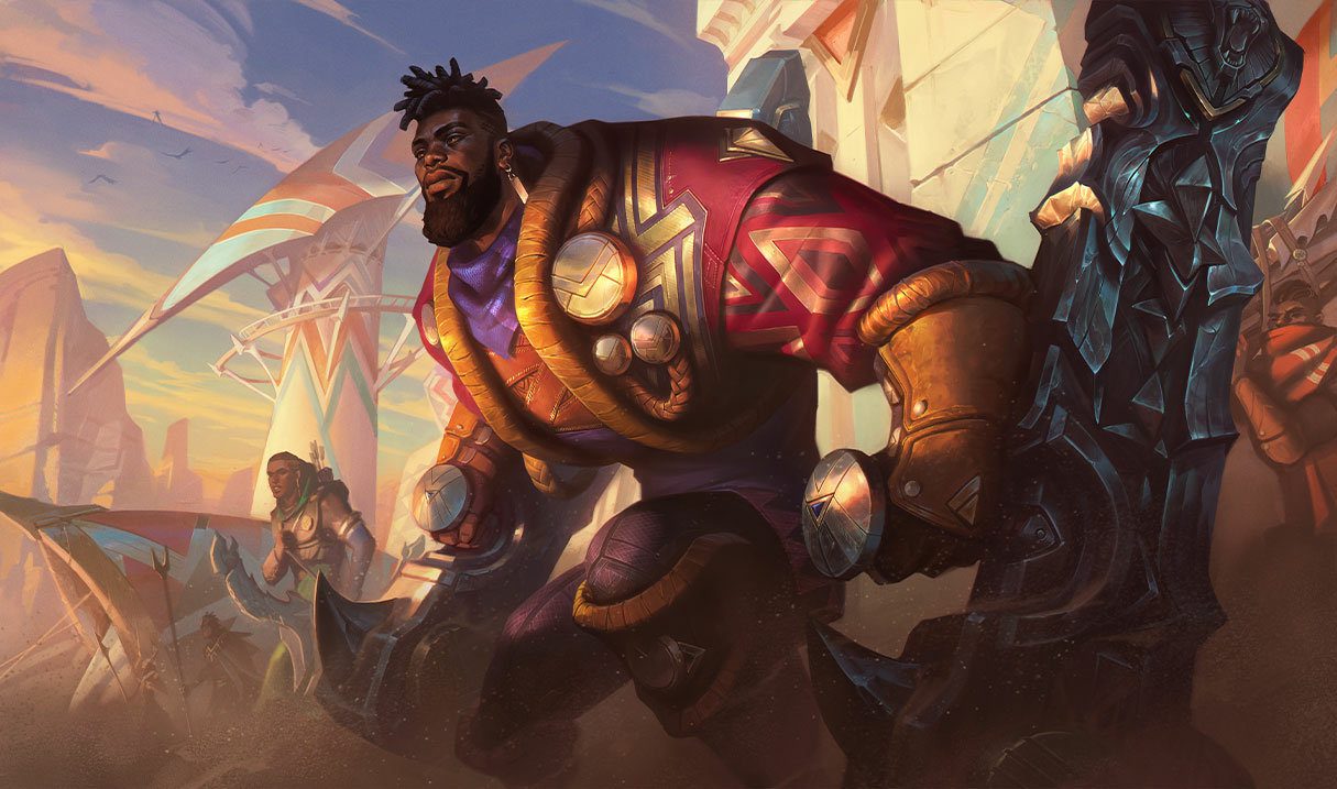 K'Sante is perhaps the most 'overpowered' champion as he is almost always present in bans and possesses outstanding strength regardless of the game state