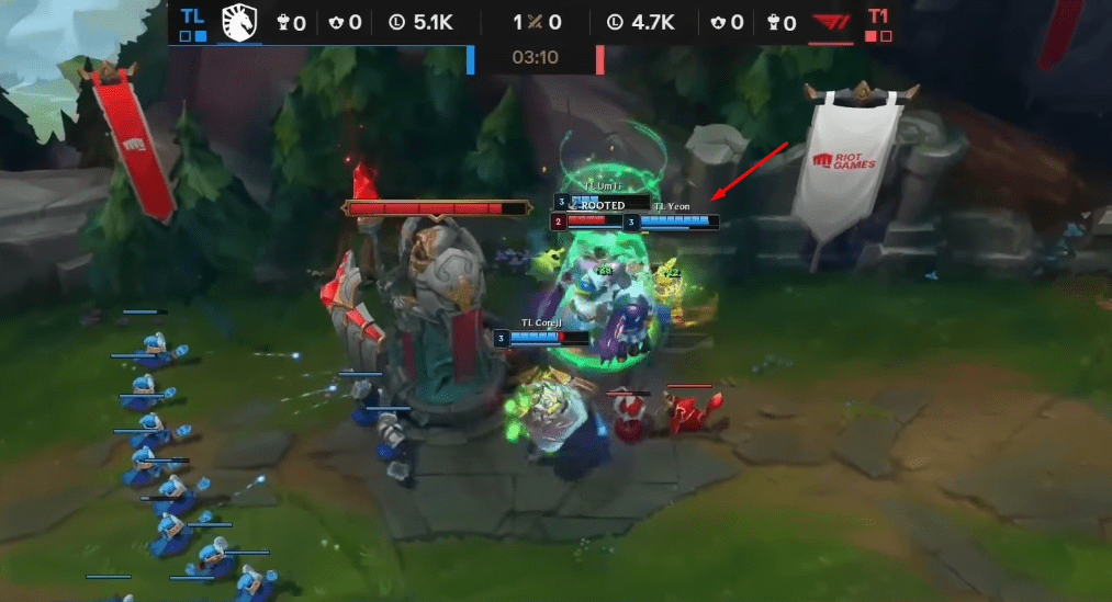 TL had a great start in game 3 by taking down Zeus twice in a row leveraging the lane swap strategy