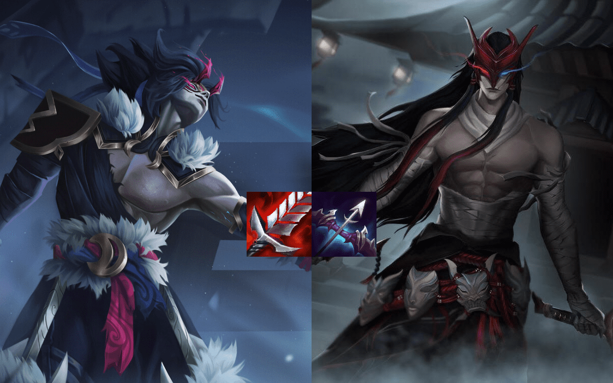 Kayn and Yone have quite similar item choices