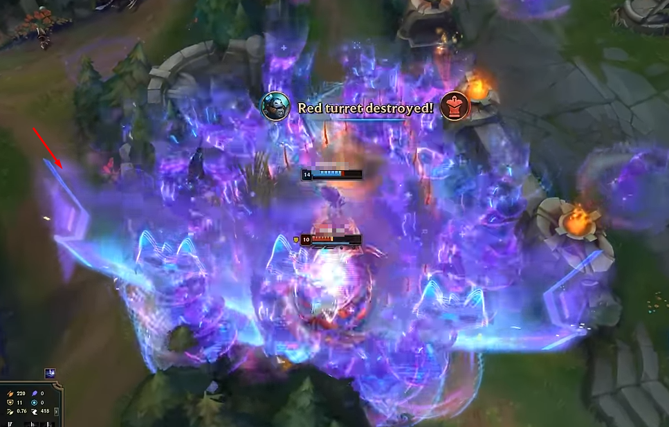 ... Yasuo can also create a gigantic Wind Wall