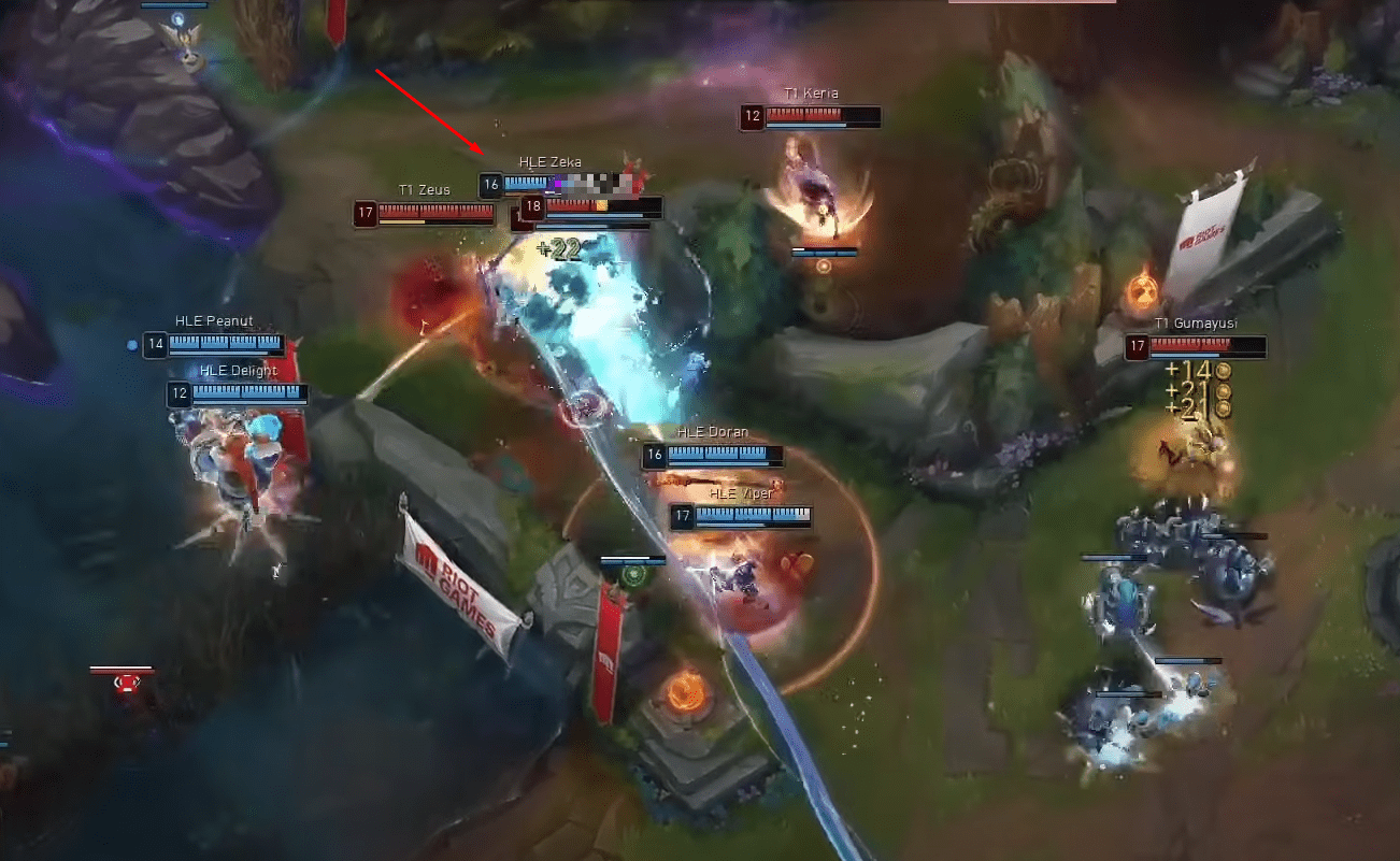 HLE previously defeated T1 with a timely performance from Zeka