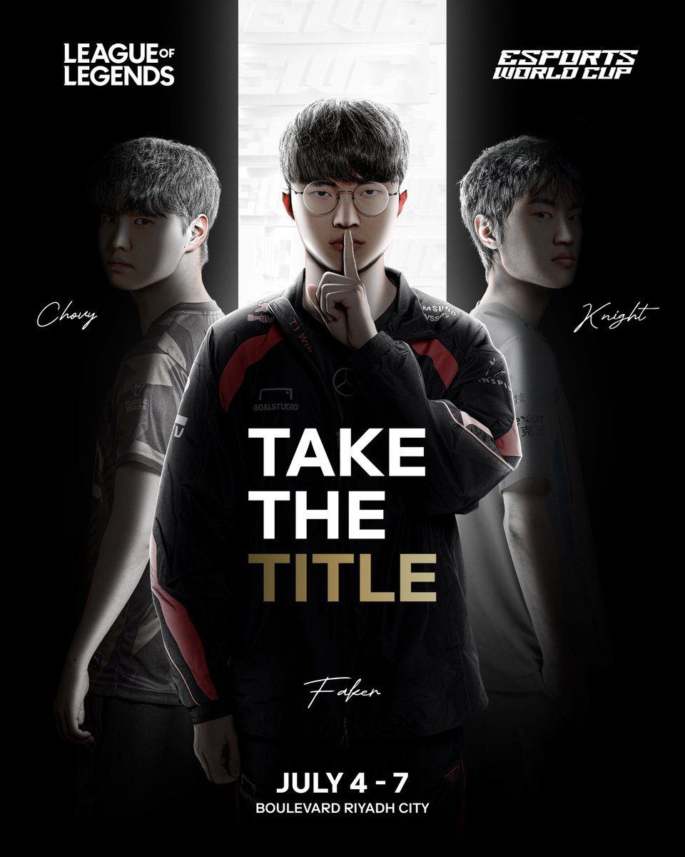 Faker is the visual, not Chovy or Knight
