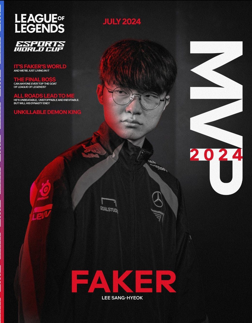 Faker continues to claim MVP of another tournament he participated in