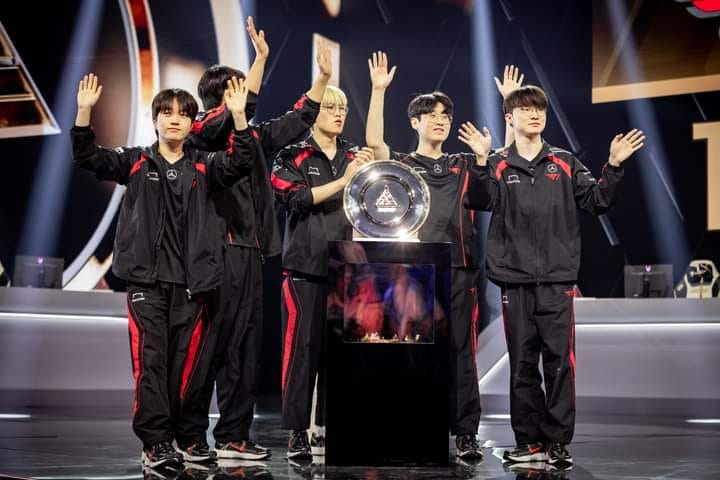T1 has won EWC 2024