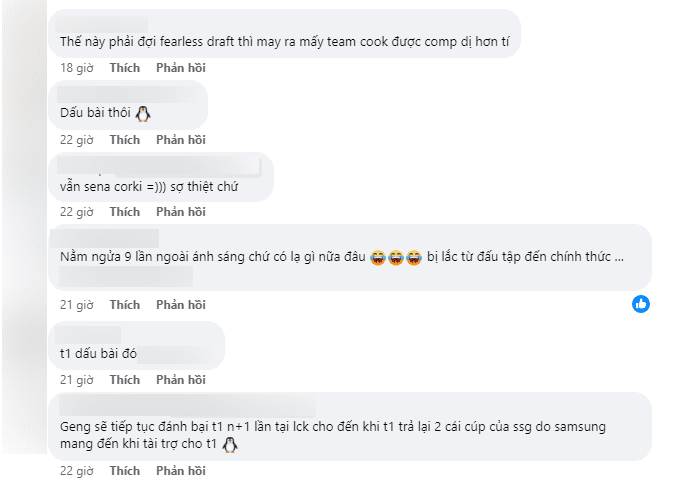 Fans react to the scrim results between Gen.G and T1