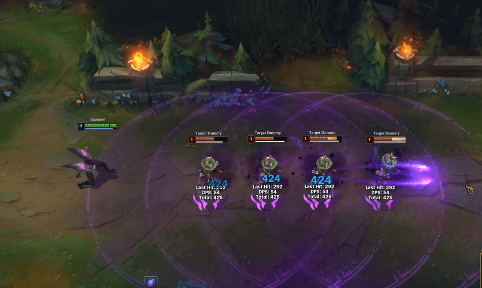 Kai'Sa's reworked W ability will pierce through all targets in its path and apply 3 stacks of her passive