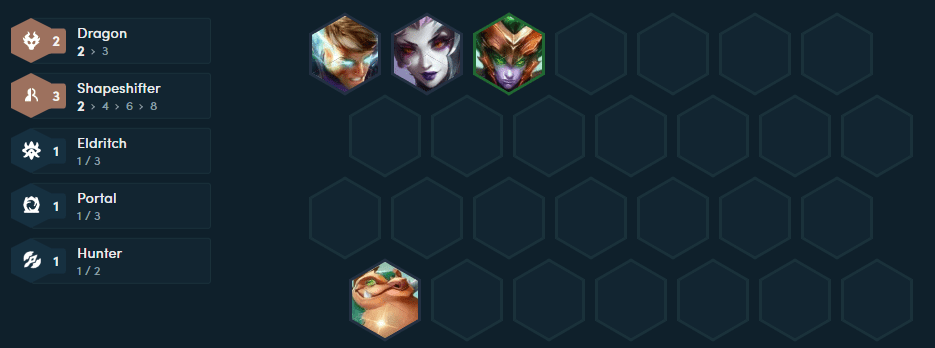The composition players should aim for in the early game