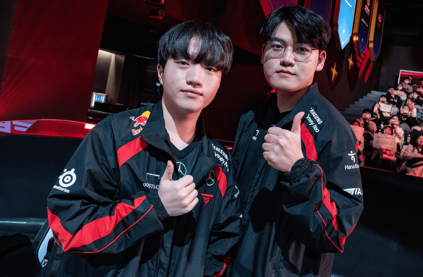 In the match against KT, Gumayusi and Keria used 4 different ADC-Support pairs across 4 games, making it impossible for their opponents to read them