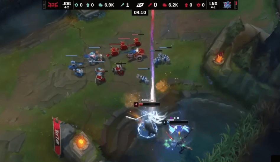 This player has made careless plays leading to solo kills in the laning phase
