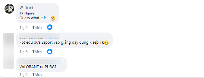 The CEO also invited everyone to guess
