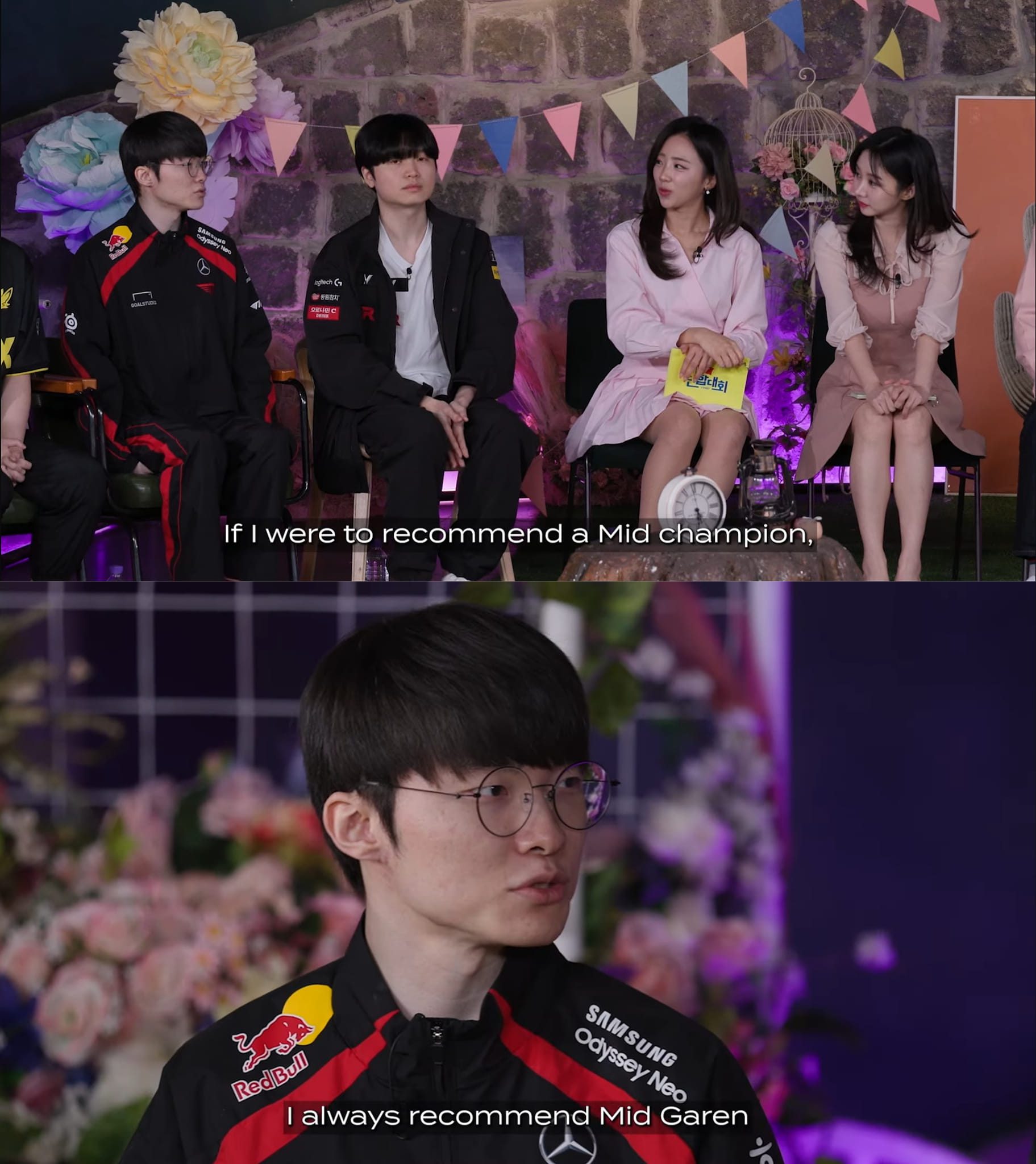 Faker had previously stated that he would suggest Mid Lane Garen if given the chance