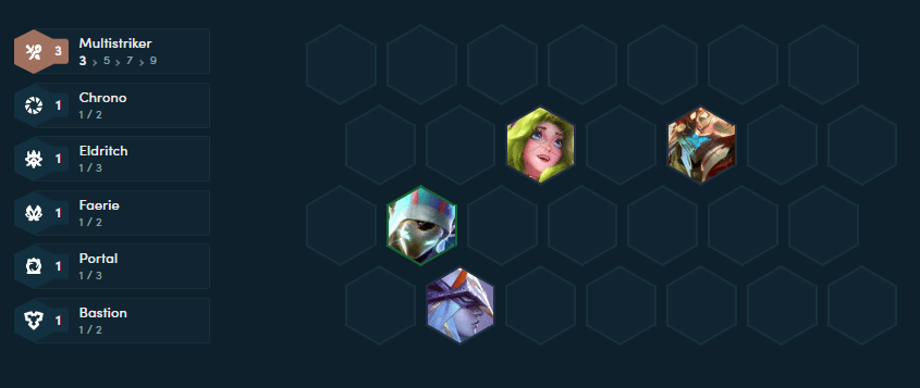 Early game composition