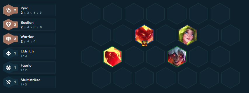 Early game composition