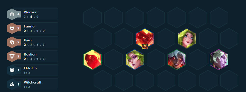 Mid-game composition