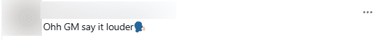 Oh, Manager, speak up louder