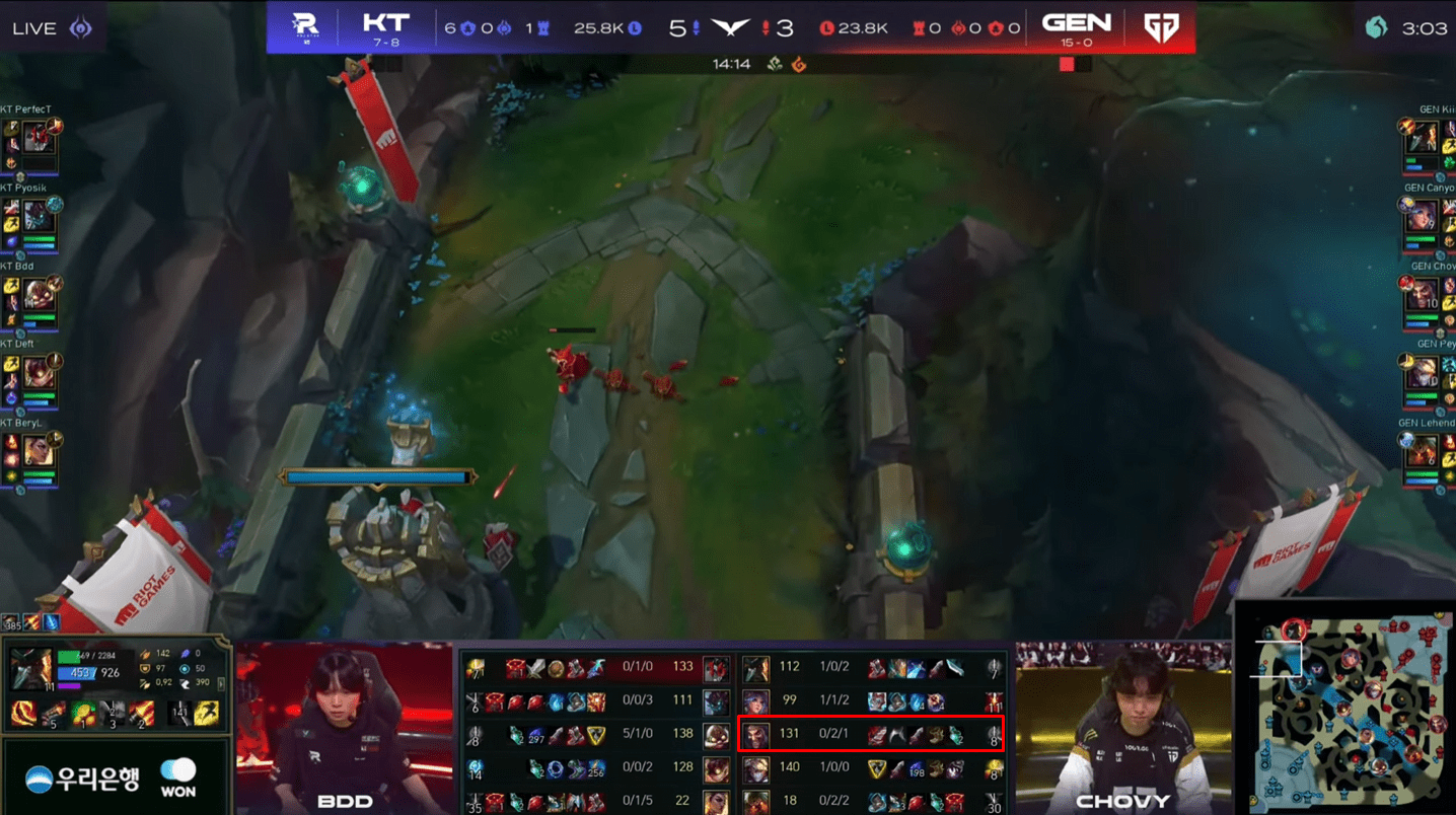 Chovy and Gen.G were too overconfident