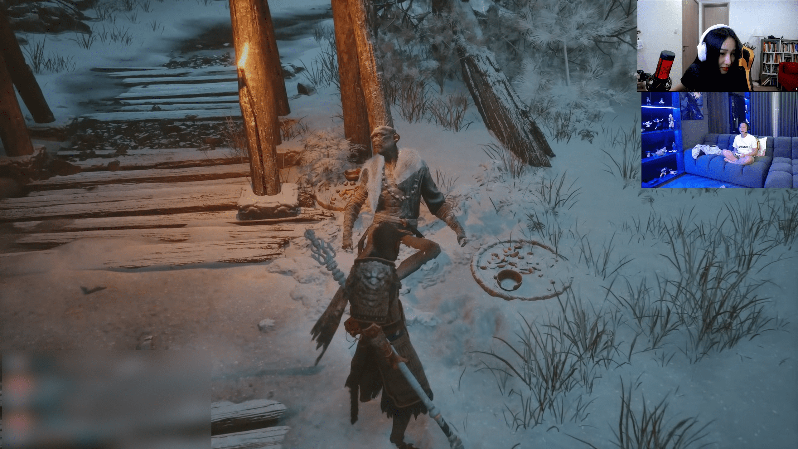 Teacher Ba experiences Black Myth: Wukong with a 'no damage' approach