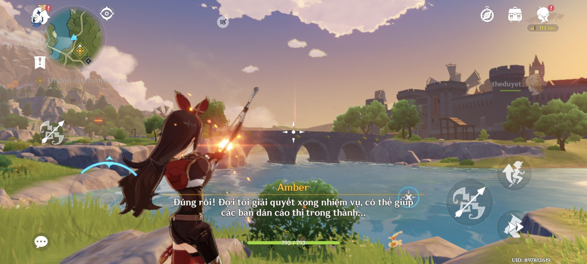 At the set FPS of 45, the device runs smoothly without any frame drops throughout the 30 minutes of gaming. We also tried setting the FPS to 60, but in some cases, it dropped to around 49 - 55; if the device heats up more, the FPS drop rate is also higher