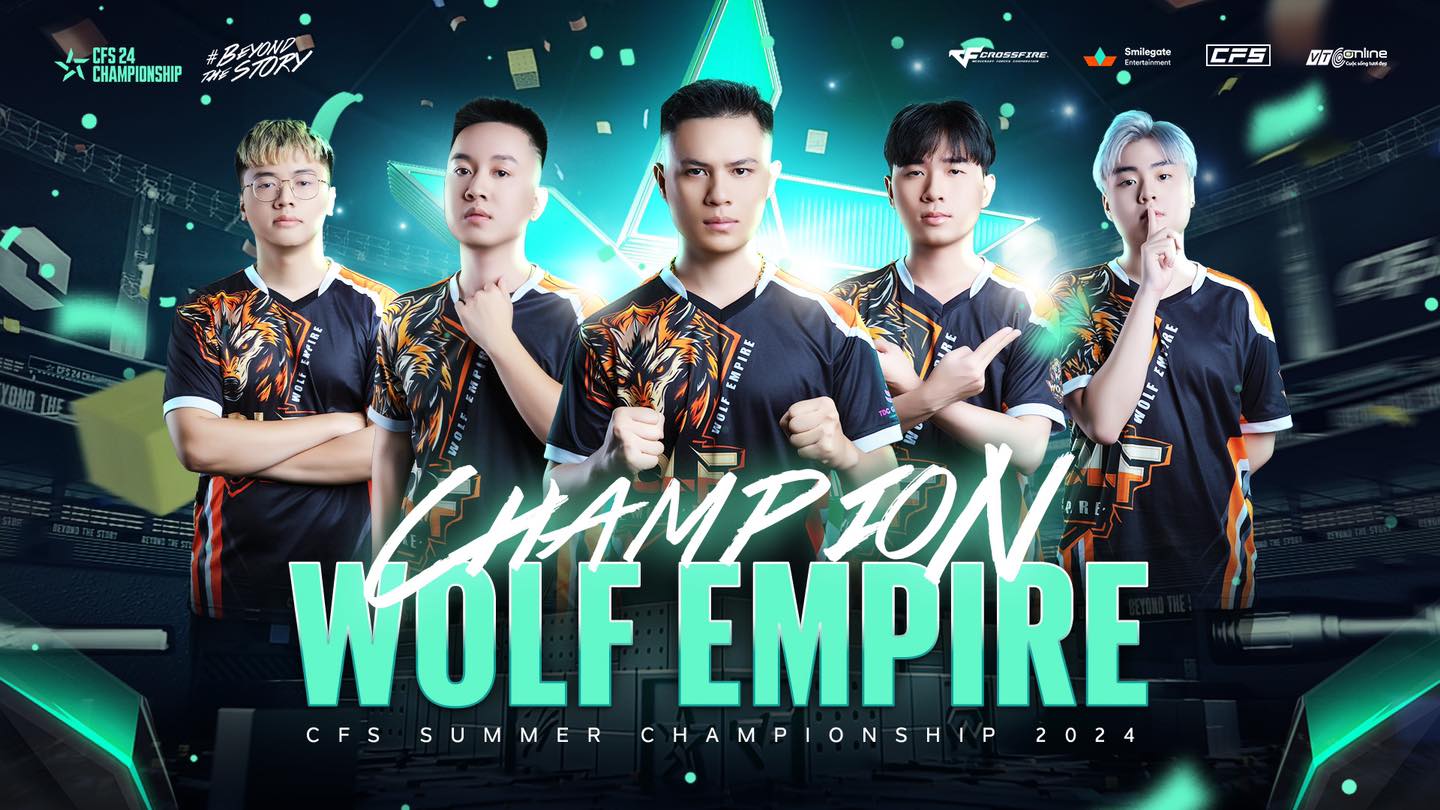 Wolf Empire is the Crossfire team from Vietnam that crowned at the international-level tournament after more than a decade