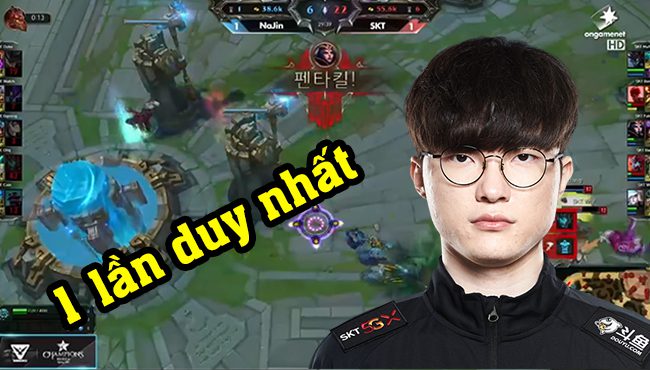 The only time Faker achieved a pentakill was with LeBlanc in a match against NoJin