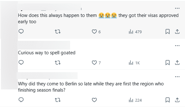 International viewers are also disheartened