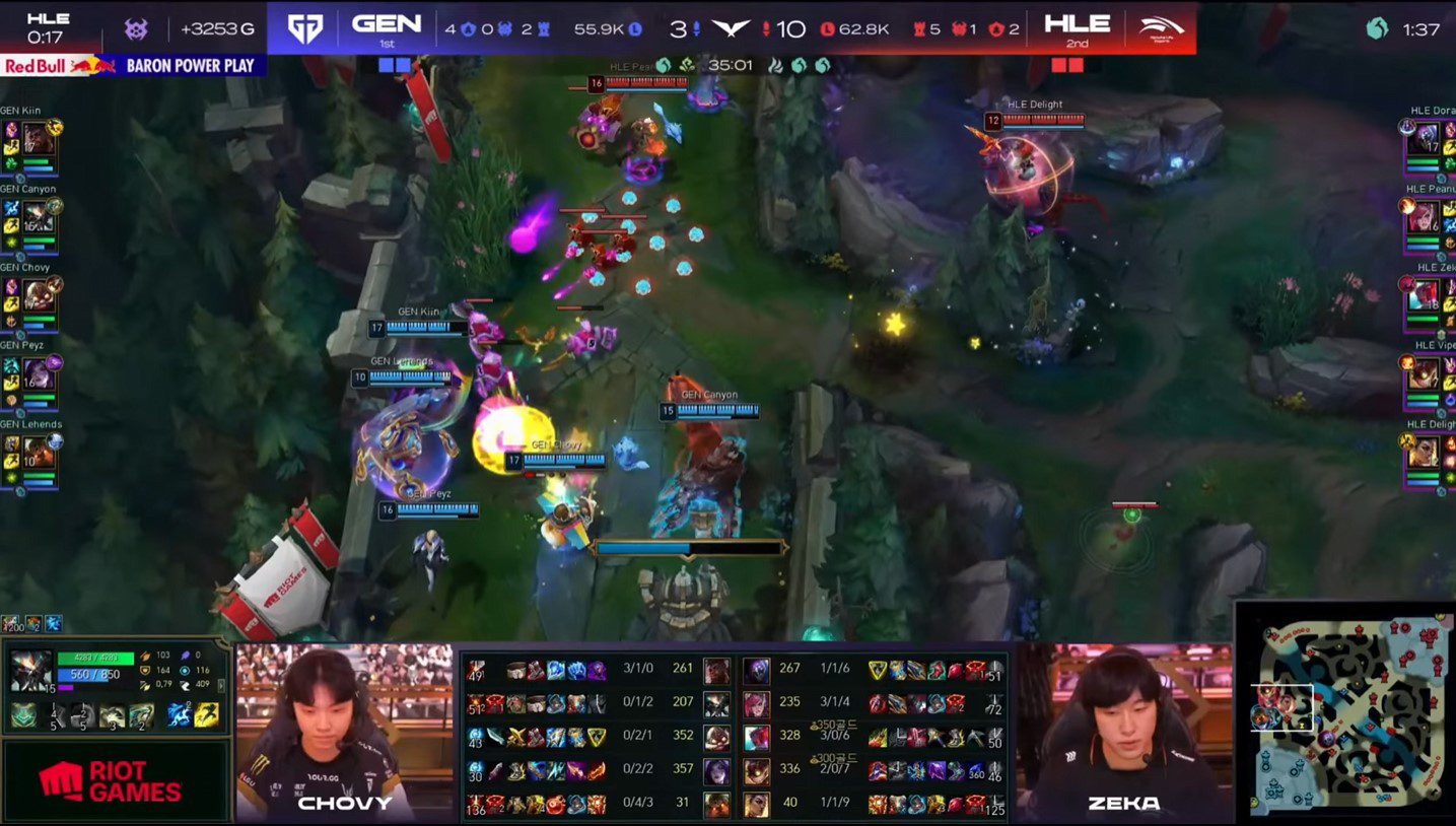 Peyz and Chovy had no kills in the deciding match