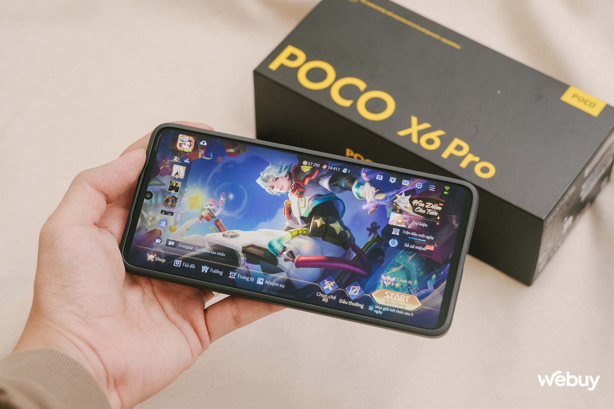 POCO X6 Pro is a must-buy gaming smartphone in the mid-range segment - Photo: Thế Duyệt
