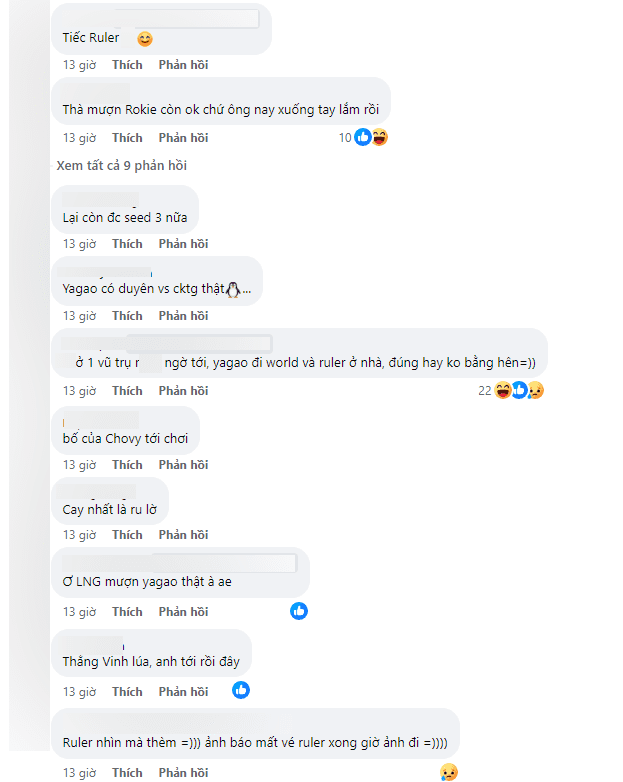 Many fans also feel regret for Ruler