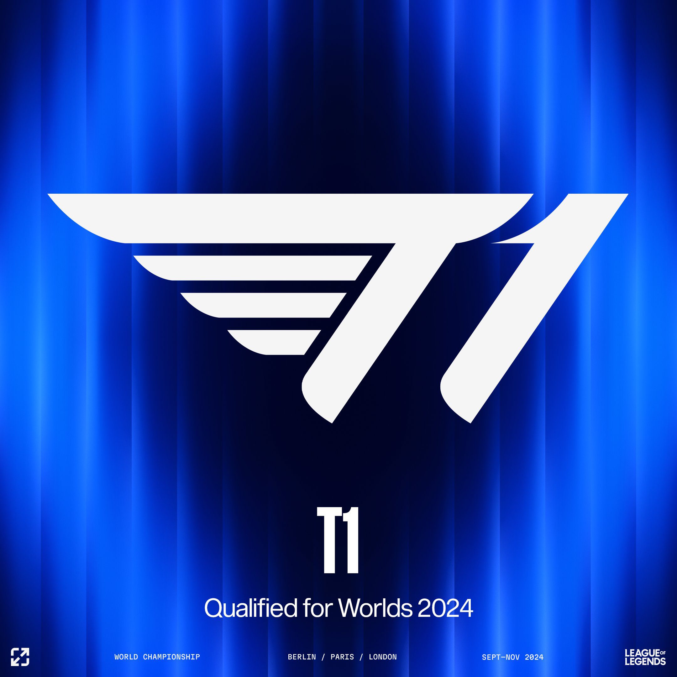 T1 has secured the last ticket to the 2024 World Championship