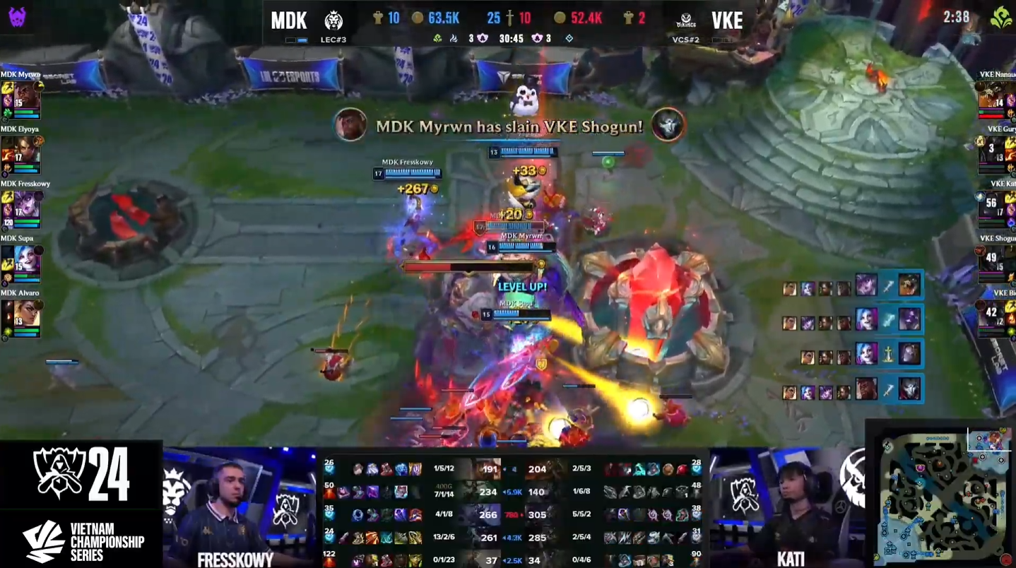 And VKE could not achieve the desired result, losing 0-2 to MAD