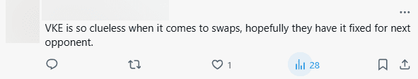 VKE was too confused when they saw their opponents swap lanes, hopefully they will improve in the next match