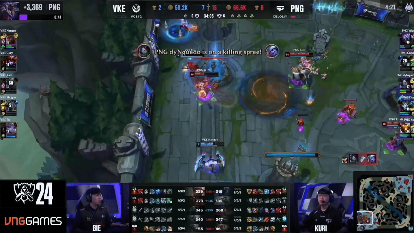 They became the first team to exit the tournament after just 2 losses in the Play-In stage of Worlds 2024 without winning a single game