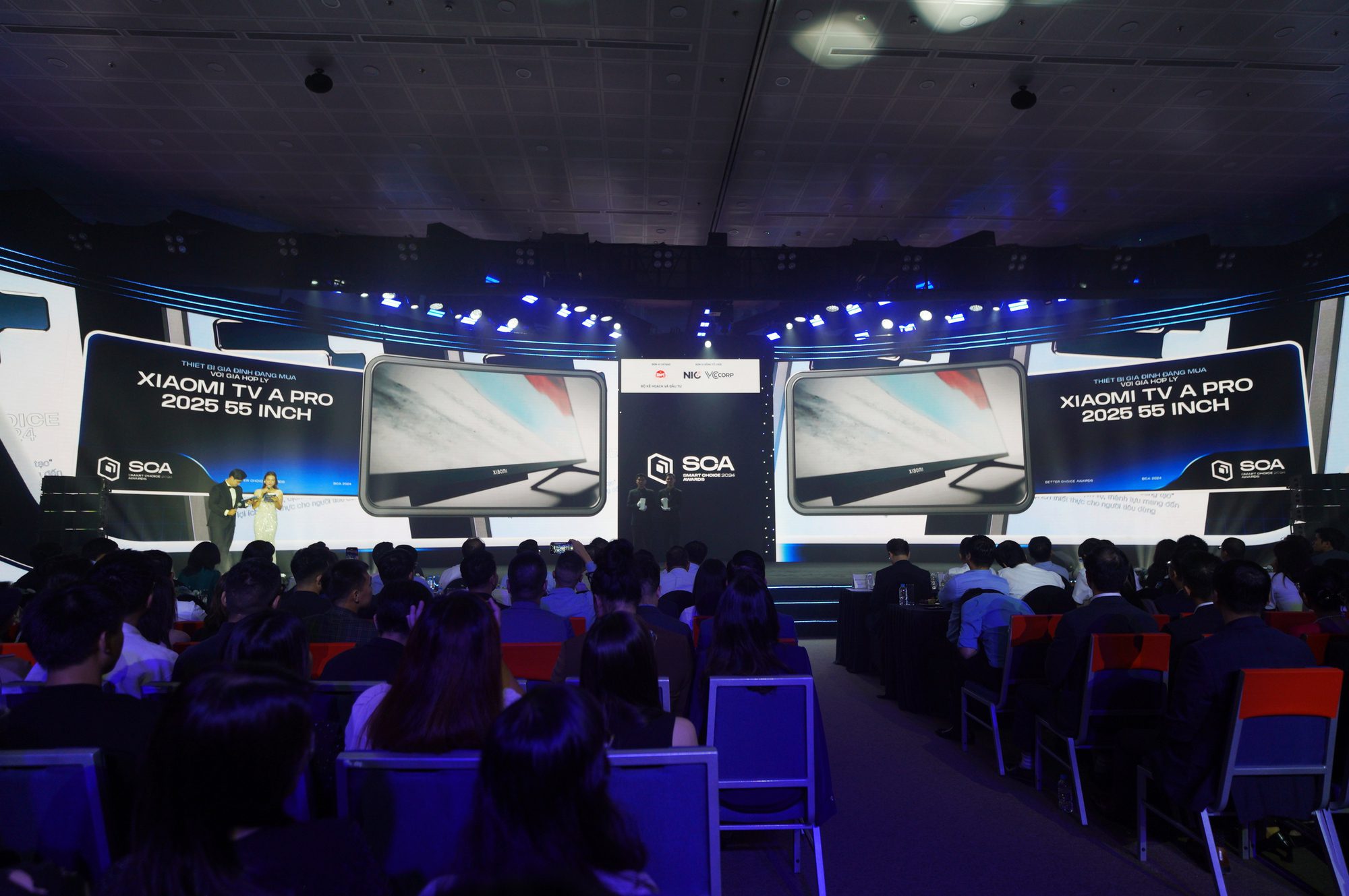 The Xiaomi A Pro 2025 55-inch TV excellently wins first place with votes far exceeding other products in the same category.