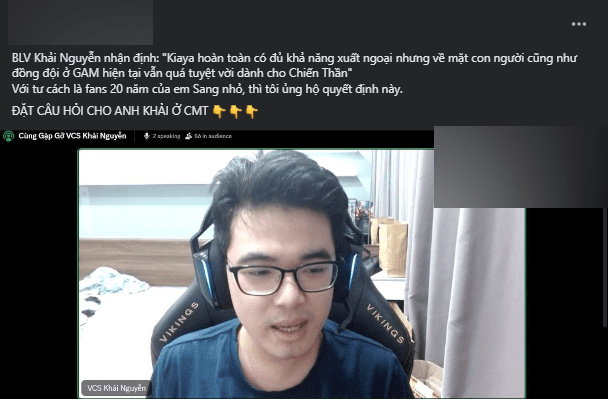 Commentator Khải Nguyễn shares about Kiaya's overseas opportunities
