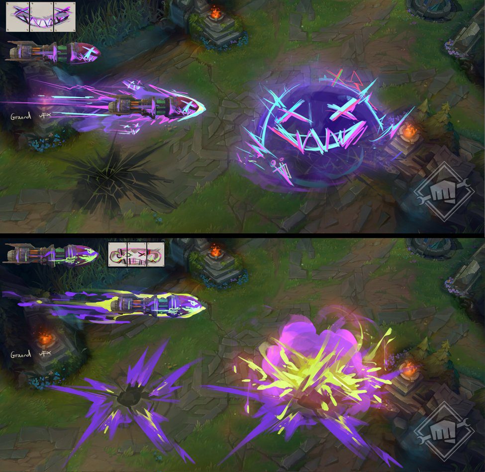 New Jinx Exalted skin with 2 transformation forms