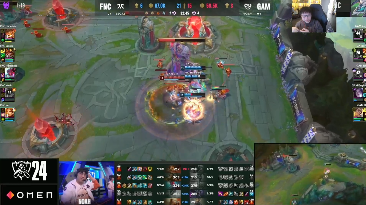 SofM stated that GAM made a mistake using Kai'Sa but did not effectively swap lanes and funneled resources to Jax while Kai'Sa and Smolder were not given enough space