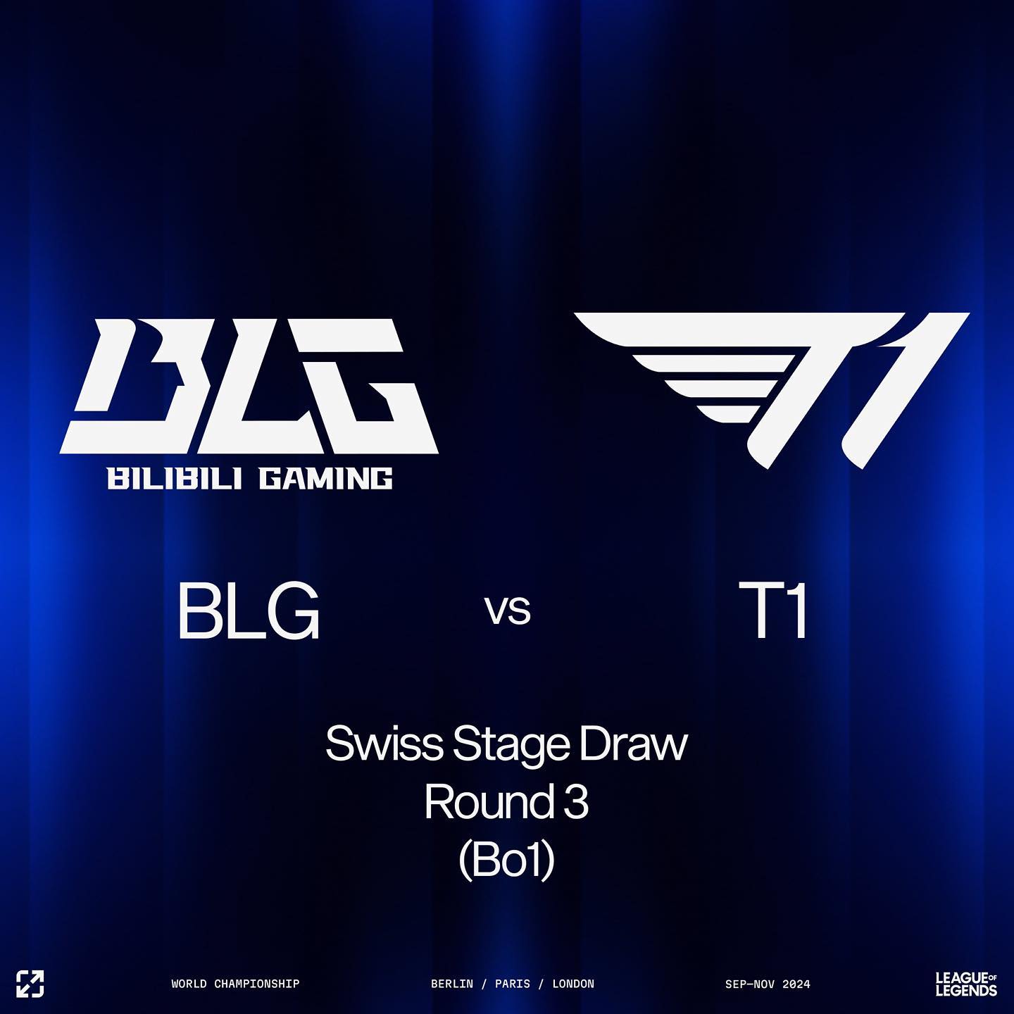 The draw has brought T1 to an opponent tougher than TES, namely BLG