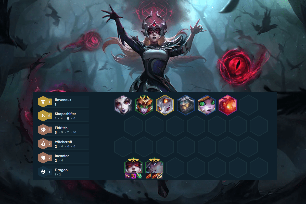 Syndra - Shapeshifter composition is very strong in the mid-game