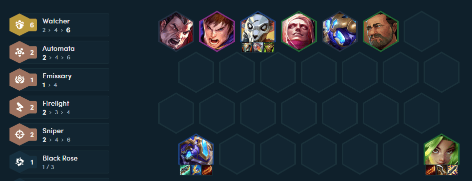 Garen will be a strong addition in the late game to complete the composition