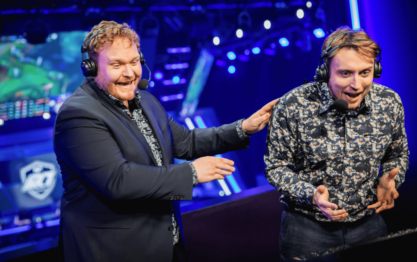 Commentators Dagda and Hysterics had to switch to LEC Studio to be chosen to work at Worlds