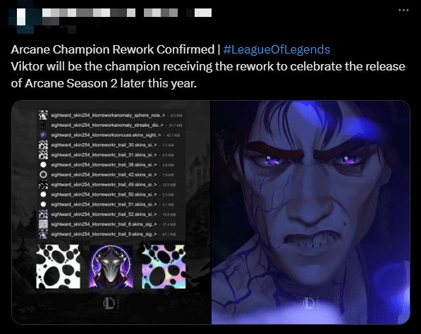 Details in Viktor's skill set will also be modified to fit with the Arcane film