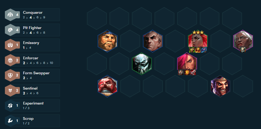 End game composition with Vi as the carry