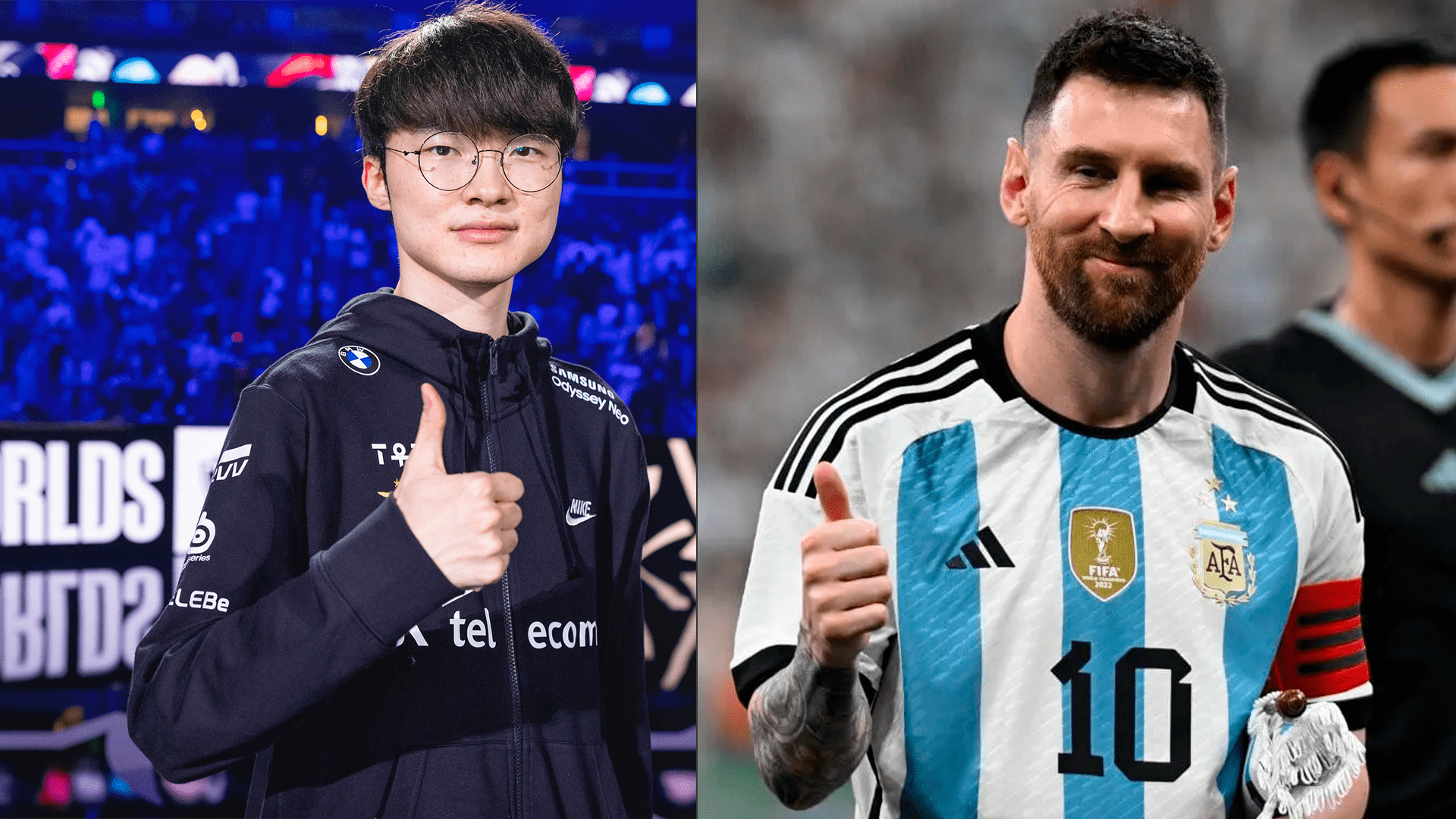 Faker's influence and brand in League of Legends and Esports is on par with Messi in football