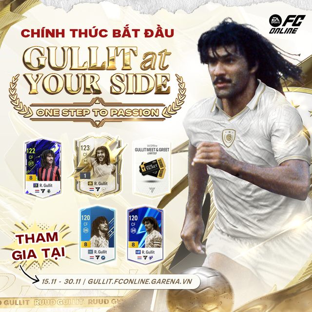 The free event “Gullit At Your Side” officially launched on November 15