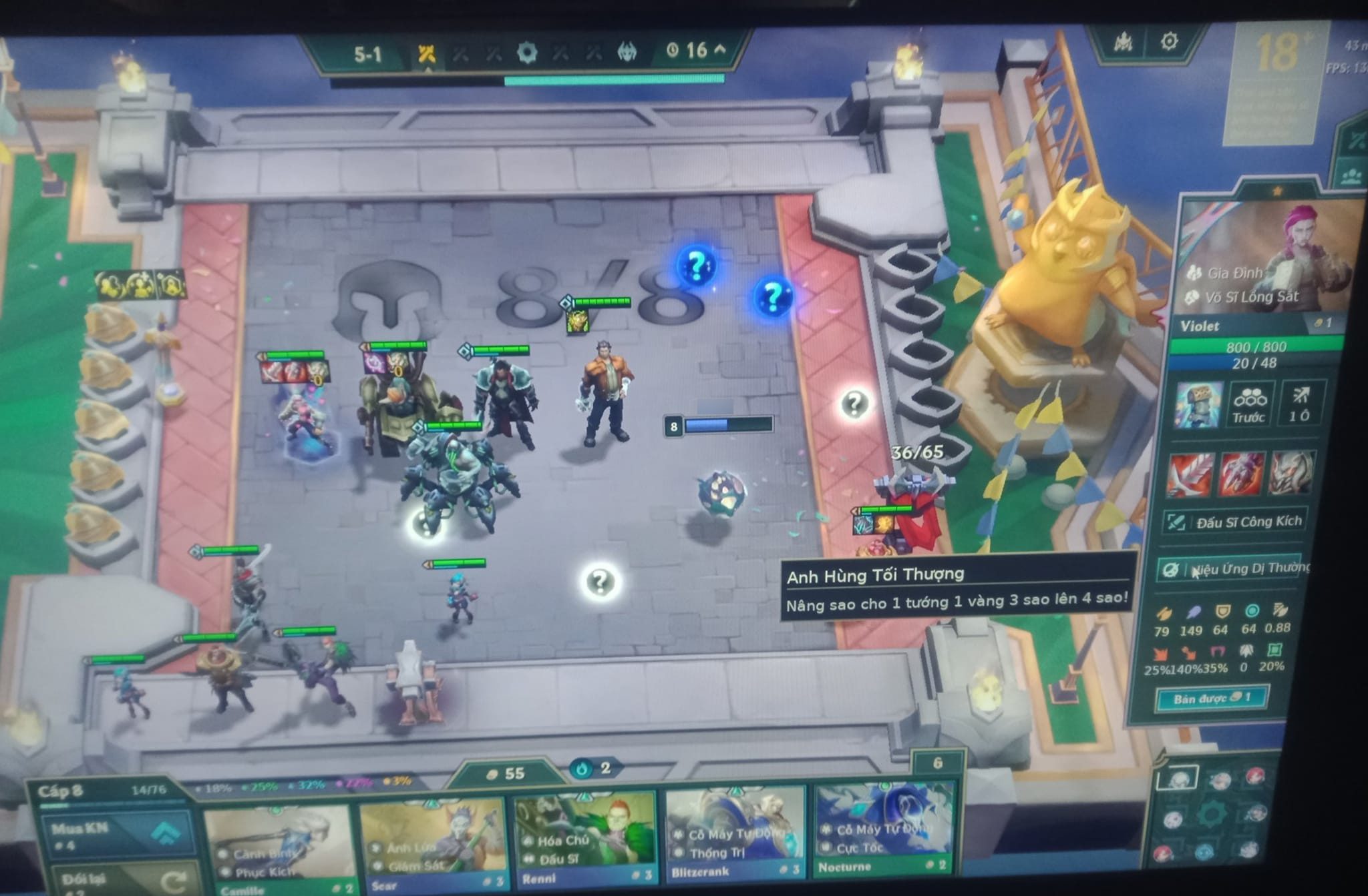 Players discovered that using the Ultimate Hero Upgrade could cause champions to glitch and revert to 1 star