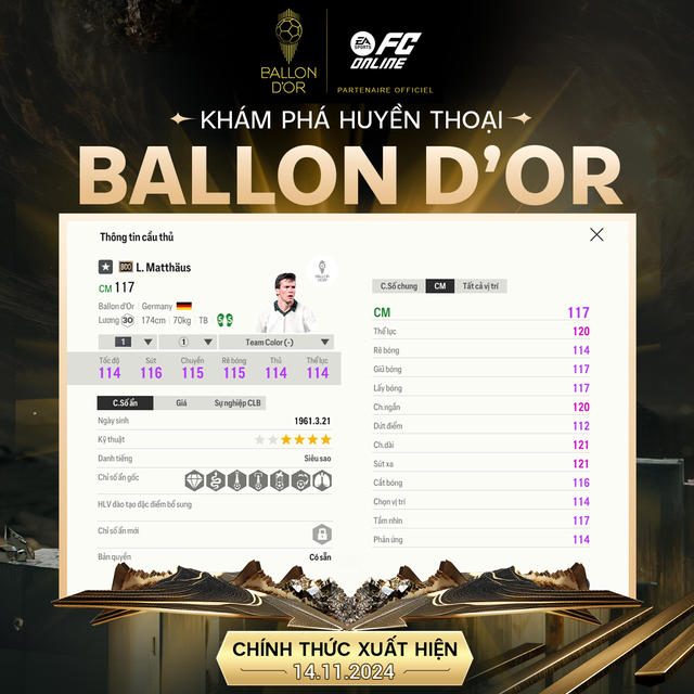 FC Online Launches Ballon d’Or Card Series to Honor Football Legends - Image 9.